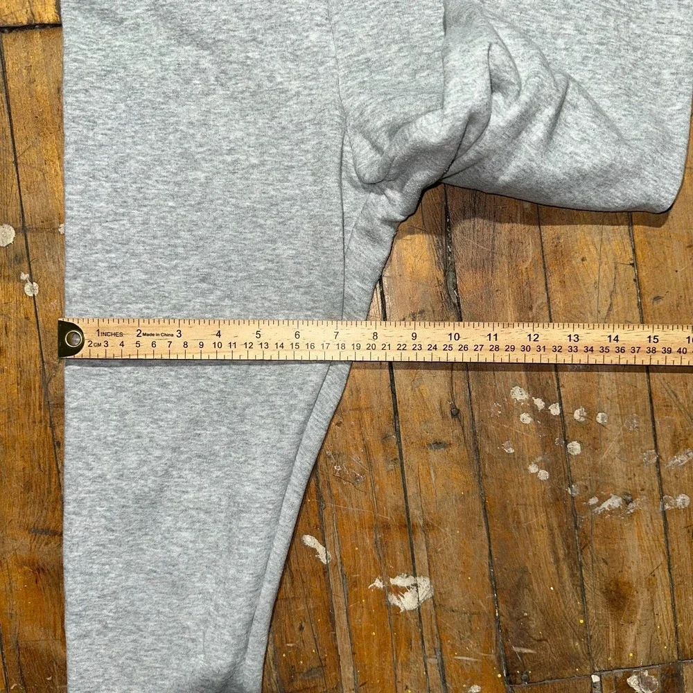 Old Navy Active Leggings Girls XL Gray Fleece Comfort Elastic Waist Skinny Leg‎